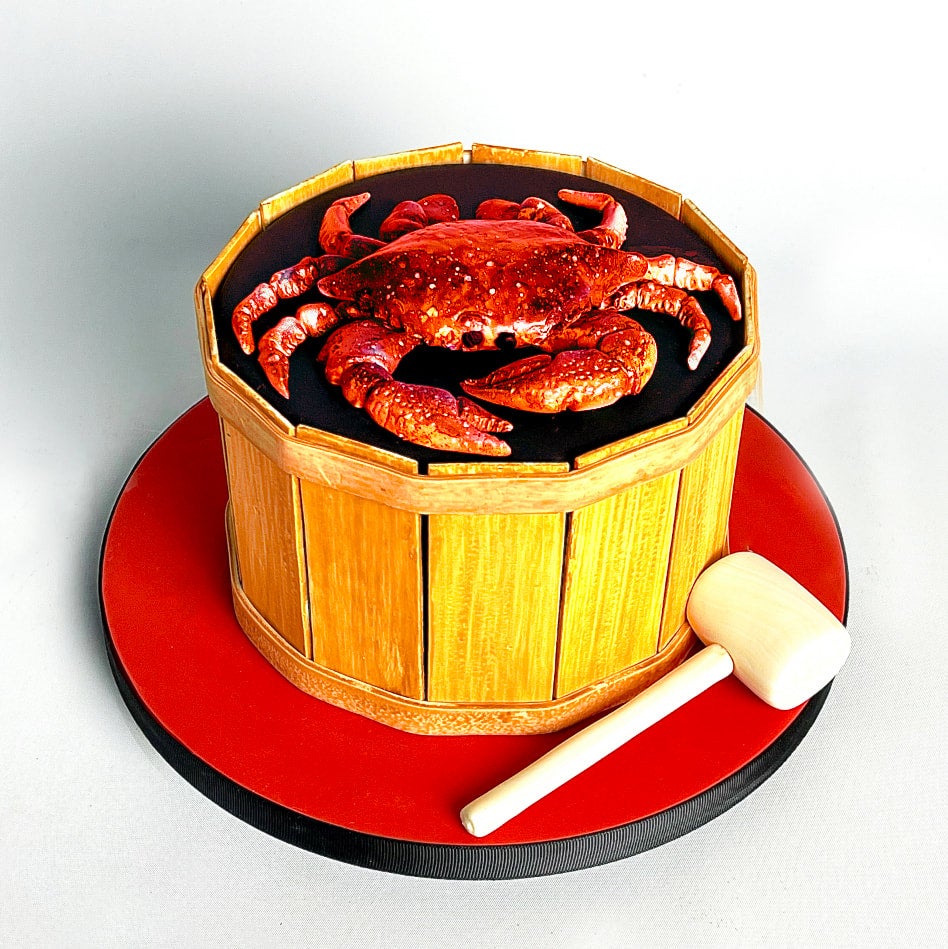 Crab cake - original design! | For Philippa's 30th Birthday | Flickr